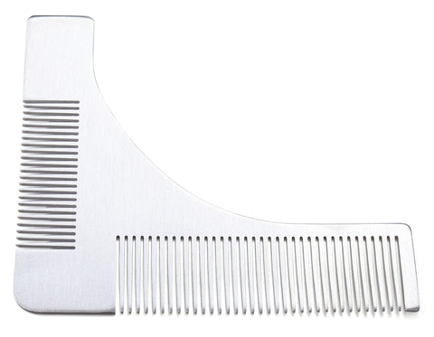 Stainless Steel Beard Styling Shaper Template Tools - OneDor