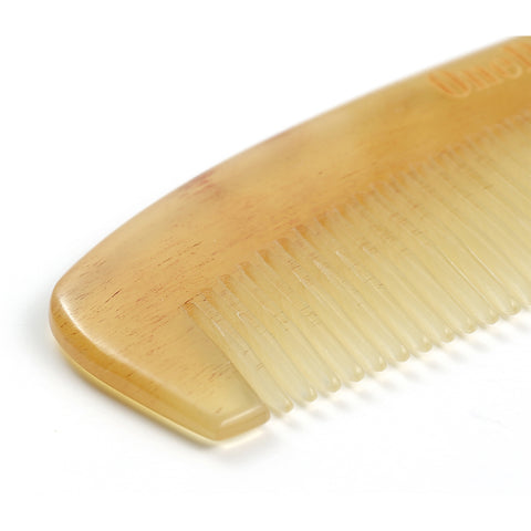 Handmade 100% Premium Quality Natural Sheep Horn Anti-Static Hair Comb - OneDor