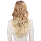 24" Full Head Curly Kanekalon Premium Synthetic Lace Hair Wig