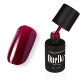 One Step Gel Polish UV Led Cured Required Soak Off Nail Polish No Base or Top Coat Nail Need