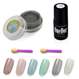Rainbow Chrome Shinning Laser Holographic Manicure Pigment Nail Powder