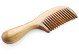 Handmade 100% Natural Green Sandalwood Hair Combs