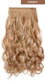 20" Curly 3/4 Full Head Synthetic Hair Extensions Clip On/in Hairpieces 5 Clips