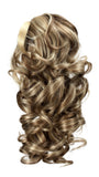 12" Curly Synthetic Clip In Claw Ponytail Hair Extension Synthetic Hairpiece with a jaw/claw clip