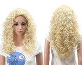 Fashion Long Hair Natural Curly Wavy Full Head Wigs Cosplay Costume Party Hairpiece