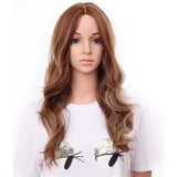 24" Full Head Curly Kanekalon Premium Synthetic Lace Hair Wig